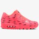 pánske tenisky (obuv) NIKE AIR MAX 90 PREMIUM  700155604 farba červená
