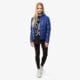 dámska zimná bunda NIKE BUNDA VICTORY PADDED JACKET 683749455 farba modrá