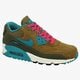 dámske tenisky (obuv) NIKE WMNS AIR MAX 90 LTHR 768887300 farba hnedá