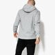 pánska mikina NIKE MIKINA M NSW HOODIE FZ FLC HBR 928703-063 farba sivá