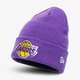 detská čiapka NEW ERA ČIAPKA ZIMNÁ TEAM CUFF KNIT LOSLAK OTC 12040220 farba fialová