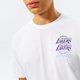 pánske tričko NEW ERA TRIČKO NBA STACKED OVRSZD LAKERS 60284688 farba biela