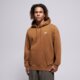 pánska mikina NIKE MIKINA S KAPUCŇOU M NK CLUB BB PO HOODIE fn3859-270 farba hnedá
