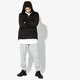 pánske nohavice ADIDAS NOHAVICE  KAVAL SWEATPANT ORIGINALS CORE dh4980 farba sivá