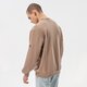 pánska mikina ADIDAS MIKINA TREFOIL LINEAR LABEL SWEATSHIRT hm2664 farba hnedá