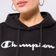 dámska mikina CHAMPION MIKINA S KAPUCŇOU HOODED SWEATSHIRT 115687kk001 farba čierna