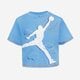 detské tričko JORDAN TRIČKO JUMPMAN SUN RISE GIRL 45b841-b9f farba modrá