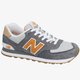 NEW BALANCE ML574PIB ml574pib farba sivá