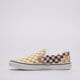 dámske tenisky (obuv) VANS CLASSIC SLIP-ON CHECK MIX MULTI vn000d6ycyj1 farba béžová