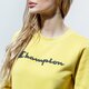 dámska mikina CHAMPION MIKINA CREWNECK SWEATSHIRT 113210ys087 farba horčicová