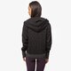 dámska mikina NIKE MIKINA JACQUARD RALLY FZ HOODY 683778010 farba čierna