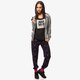 dámska mikina NIKE MIKINA GYM VINTAGE FZ HOODY 545665091 farba sivá