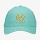 dámska šiltovka NEW ERA ČIAPKA WMNS MET LOGO 940 NYY GRN NEW YORK YANKEES BL 60240624 farba zelená