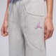 detské nohavice JORDAN NOHAVICE  JDG BLUE JEANS & BLING FLC PAN GIRL 45f194-g2h farba sivá