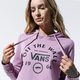 dámska mikina VANS MIKINA S KAPUCŇOU ATTENDANCE HOODIE vn0a47tezus1 farba ružová
