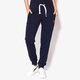 dámske nohavice ADIDAS NOHAVICE  REGULAR CUFF TP bk5817 farba tmavomodrá