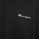 pánska mikina CHAMPION MIKINA S KAPUCŇOU HOODED SWEATSHIRT 221790kk001 farba čierna