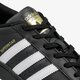 detské tenisky (obuv) ADIDAS SUPERSTAR FOUNDATION J b23642 farba čierna