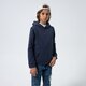 detská mikina NIKE MIKINA S KAPUCŇOU B NSW ZIGZAG FLC BOY do2669-437 farba tmavomodrá