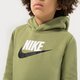 detská mikina NIKE MIKINA S KAPUCŇOU SPORTSWEAR CLUB FLEECE BOY cj7861-334 farba zelená