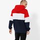pánska mikina FILA MIKINA NIGHT BLOCKED HOODIE 687001g06 farba tmavomodrá