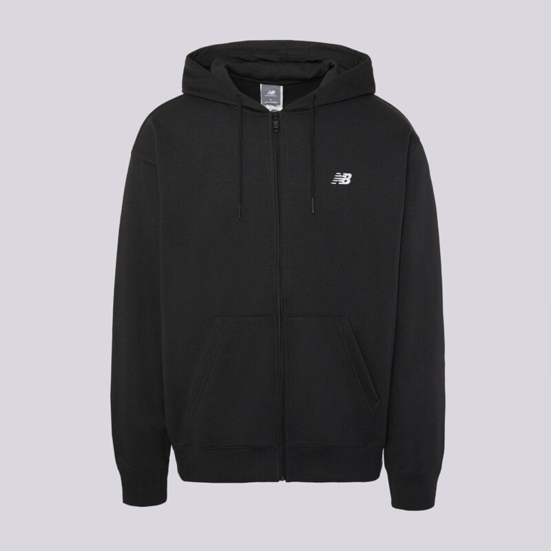 NEW BALANCE MIKINA S KAPUCŇOU SPORT   ESSENTIALS LOGO FRENCH