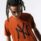 pánske tričko NEW ERA TRIČKO SS MLB SEASONAL TEAM LOGO TEE NEYYAN RST 12033498 farba hnedá