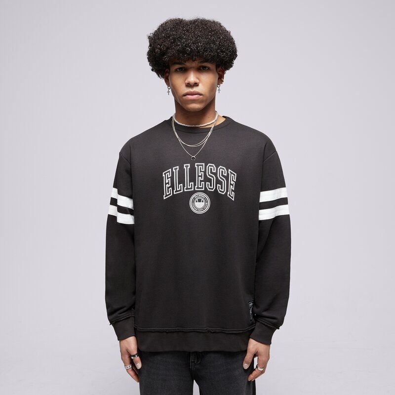 ELLESSE MIKINA VIVAR SWEATSHIRT WSHD BLK