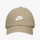 detská šiltovka NIKE ČIAPKA SPORTSWEAR HERITAGE86 FUTURA WASHED 913011-247 farba béžová