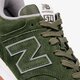 pánske tenisky (obuv) NEW BALANCE ML574EPB ml574epb farba zelená