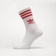 dámske ponožky ADIDAS PONOŽKY 3-PACK SOCKS CREW il5026 farba biela