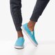 dámske tenisky (obuv) VANS CLASSIC SLIP-ON  vzmrfry farba modrá
