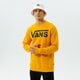 pánska mikina VANS MIKINA VANS CLASSIC CREW II vn0a456alsv1 farba žltá