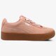 dámske tenisky (obuv) PUMA VIKKY PLATFORM RIBBON MU 36531402 farba ružová