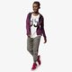 dámska mikina NIKE MIKINA TECH FLEECE FZ HOODIE AOP 685491563 farba fialová