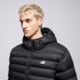 pánska zimná bunda NEW BALANCE BUNDA HOODED PUFFER JACKET mo53500bk farba čierna