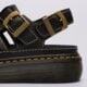dámske sandále DR.MARTENS WRENLIE OPEN FL SANDAL 42337001 farba čierna