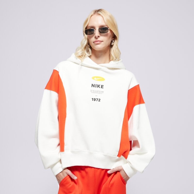 NIKE MIKINA S KAPUCŇOU W NSW PHNX FLC REMIX OOS HDY