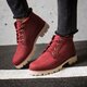dámska vychádzková obuv TIMBERLAND HERITAGE LITE NELLIE a1s8f farba bordová