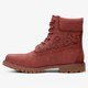 dámska vychádzková obuv TIMBERLAND PREMIUM 6 INCH BOOT - W  a1k3o farba bordová