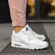 detské tenisky (obuv) NIKE AIR MAX 90 LTR SE GG 897987100 farba biela
