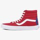 pánske skate obuv VANS SK8-HI REISSUE va2xsbmxe farba červená