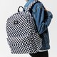 dámsky ruksak VANS RUKSAK OLD SKOOL CHECK BACKPACK vn0a5khry281 farba čierna