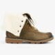 detská vychádzková obuv TIMBERLAND SHEARLING 6 INCH BOOT a1bxz farba hnedá