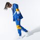 pánska mikina UMBRO MIKINA S KAPUCŇOU RETRO FZ HOODY ul39blm84001 farba modrá