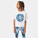 detské tričko JORDAN TRIČKO JUMPMAN DENIM PLAY TEE GIRL 45b541-001 farba biela