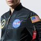 pánska zimná bunda ALPHA INDUSTRIES BUNDA ZIMNÁ MA-1 VF NASA 16610703 farba čierna