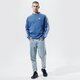 pánska mikina ADIDAS MIKINA 3-STRIPES CREW gn3482 farba modrá