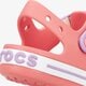 detské sandále CROCS CROCBAND SANDAL KIDS 128566slk farba oranžová