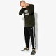 pánske nohavice ADIDAS NOHAVICE  3-STRIPES PANTS ADICOLOR dh5801 farba čierna